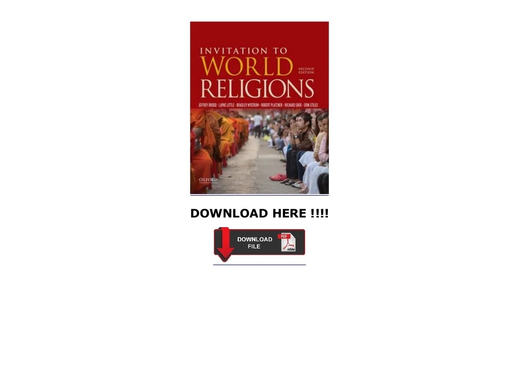 Invitation to asian religions pdf