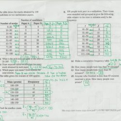 Measures of central tendency worksheet answers